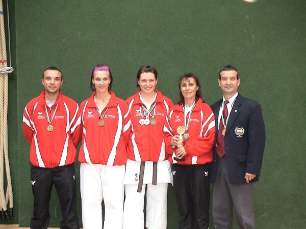 LM-2007 Otto Szabo Kata 3. Platz - Sabine Mairold Kata Team 3. Platz - Katharina Schweighart Kata und Kata Team 3. Platz und Kumite 2. Platz - Eva Szabo  Kata 1. Platz und in Team 3. Platz